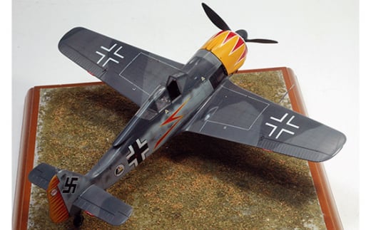 No.473 フォッケウルフ　Fw190A－5　ヘルマン・グラーフ乗機　1/48 ／ 模型 完成品 柏木崇男 茨城県