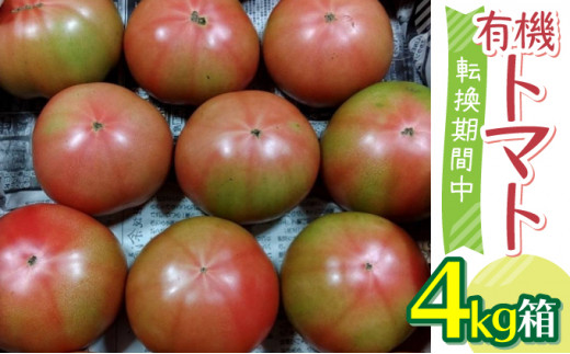 「先行予約」転換期間中有機トマト＜4kg箱＞ 1062882 - 高知県東洋町