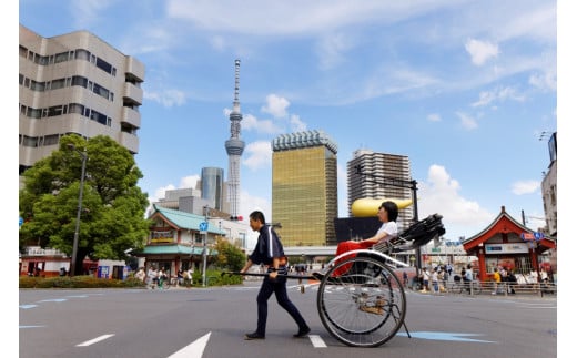 浅草人力車の一番の老舗！浅草観光人力車乗車チケット【２名様９０分コース】 - 東京都台東区｜ふるさとチョイス - ふるさと納税サイト