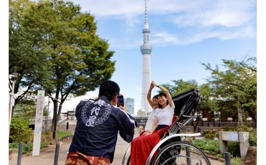 浅草人力車の一番の老舗！浅草観光人力車乗車チケット【２名様９０分コース】 - 東京都台東区｜ふるさとチョイス - ふるさと納税サイト