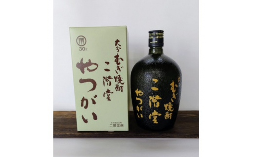 大分むぎ焼酎 二階堂吉四六びん25度2本とやつがい30度2本(720ml)4本