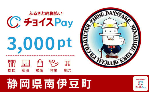 南伊豆町チョイスPay 3,000pt（1pt＝1円）