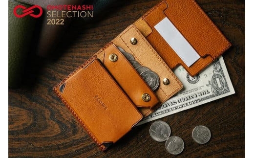 小さく薄い財布 dritto 2 キータイプ(9色からお選びいただけます)