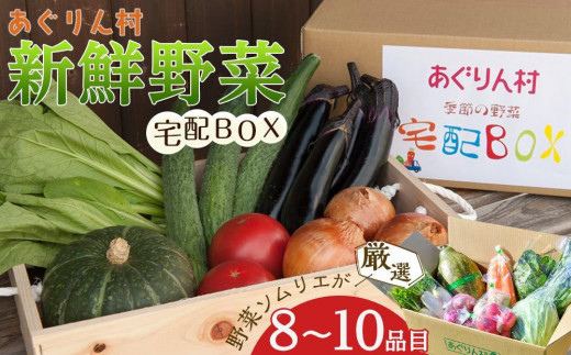 あぐりん村の新鮮野菜宅配BOX 常温配送期間 535288 - 愛知県長久手市