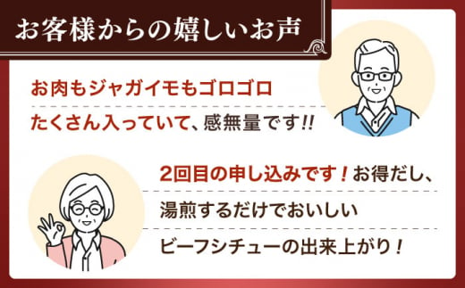 ビーフシチューとビーフカレー 計20食 （各10食）