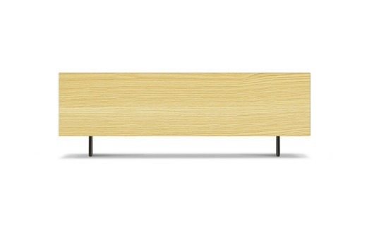フロート センターテーブル 幅100cm【ウォールナット/オーク】 テーブル インテリア 天然木