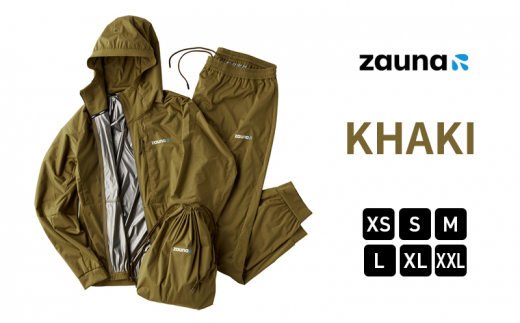 [№5784-7299]zauna suit / ザウナスーツ　KHAKI　カーキ　着るサウナ【S】