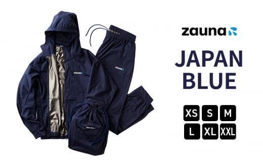 zauna suit / ザウナスーツ JAPAN BLUE ジャパンブルー ネイビー 着るサウナ[XS]