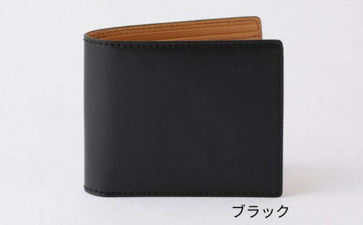 [bell la bell] コードバン 二つ折り財布（カラー：ブラック） 1165634 - 東京都台東区