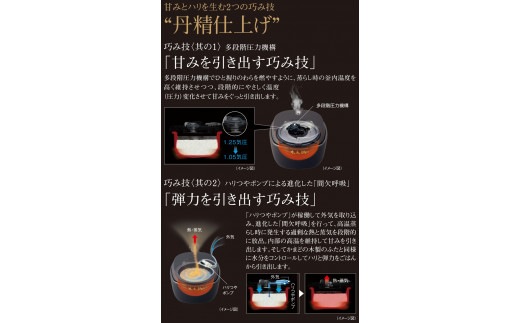 訳あり】タイガー魔法瓶 土鍋圧力IH炊飯器 JPL-S100KT ブラック 5.5合