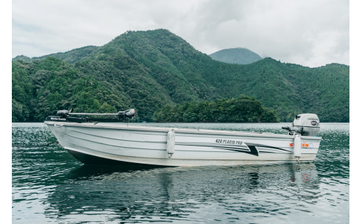 ブラックバス 釣り レンタルボート ステーサー420ｐｄ 14ｆ ホンダ20ｐｓ 4ｓｔ　レンタルボートドリーム