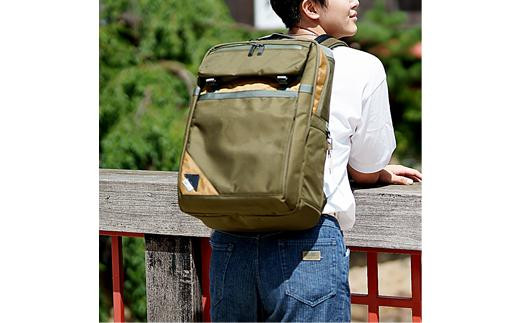 豊岡鞄　CIE BALLISTIC AIR SQUARE BACKPACK（071903）カーキ 914930 - 兵庫県豊岡市