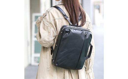 豊岡鞄　anti-mode style Pista 3WAY 2R（A70000）江戸黒 914369 - 兵庫県豊岡市