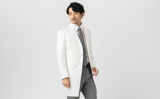 レピウスの白衣 【ロロピアーナ loropiana】 メンズ白衣 テーラードカラー3Bドクターコート