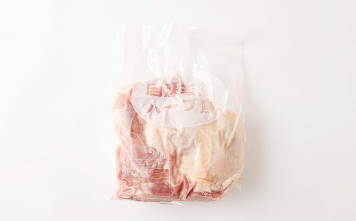 【1ヶ月毎4回定期便】九州産ハーブ鶏 もも肉