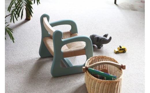 ZB-37  ファニファニの赤ちゃん椅子　ami‐アミ（スカイブルー） 345771 - 兵庫県三木市