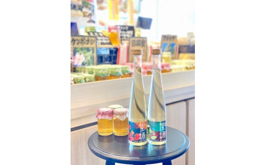 桜百花・ケンポナシ蜂蜜酒(ミード酒)2本セット 新潟県五泉市産蜂蜜100%使用