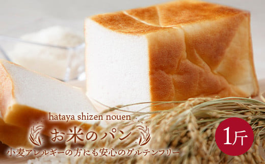 グルテンフリー お米のパン 1斤 低糖質 糖質オフ ヘルシー 米粉 パン F21T-238 1164091 - 福島県天栄村
