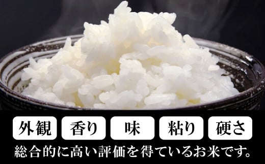 外観・香り・味・粘り・硬さなど、総合的に高い評価を得ているお米です。