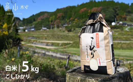 うぶやまのコシヒカリ５kg袋 1159750 - 熊本県産山村