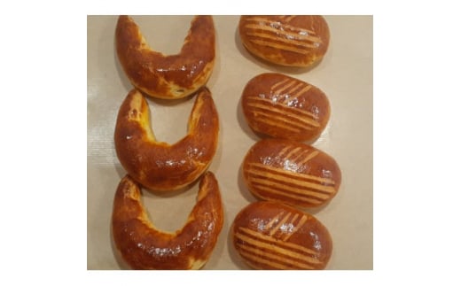 焼き菓子パン2種(ボイゲル3個 フリュイ4個)【1466221】 1158042 - 長野県茅野市