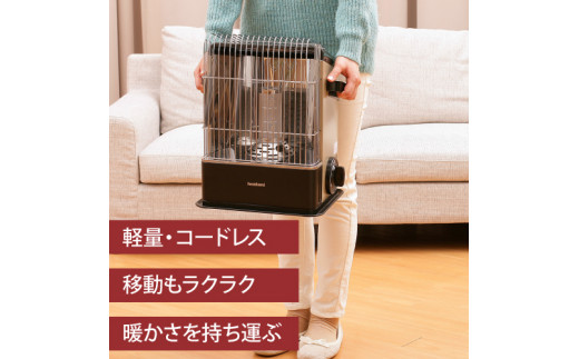 【良品】イワタニ カセットガスストーブ CB-HPR-DBR　デカ暖ストーブ