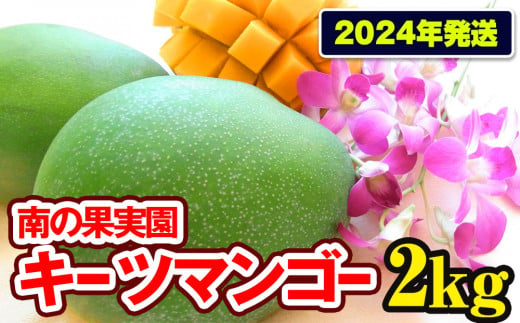 【2024年発送】南の果実園　キーツマンゴー2kg