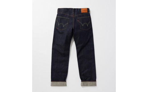 (E50550-100) EDWIN 505ZX 50sルーズストレートパンツ SELVAGE VINTAGE LOOSE STRAIGHT MADE  IN JAPAN 日本製 セルビッチ(インディゴブルー)