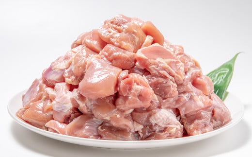 宮崎県産鶏肉もも肉カット済がなんと3.4kg！！340ｇが10パックのとっても便利な小分け真空パックです