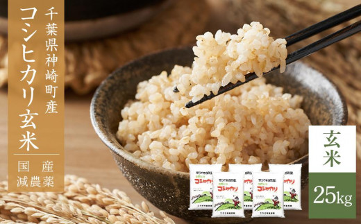 こうざきコシヒカリ（減農薬米）玄米25kg|有限会社こうざき自然塾