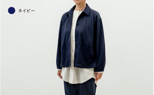 シャツジャケット　ネイビー　XS-S 1169169 - 福井県鯖江市