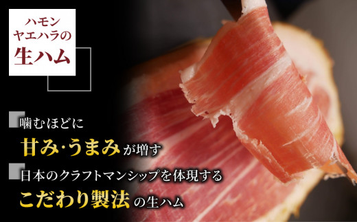 長野県東御市のふるさと納税 【信州オレイン豚】生ハム 原木 12本オーナー　18ヶ月〜24ヶ月熟成( Jamon 8 ehara / ハモンヤエハラ)｜国産 長野県 東御市 八重原