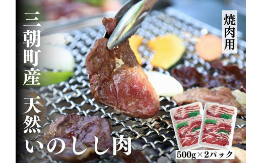 猪肉 三朝町産 焼肉用 ミックス スライス １ｋｇ 1027759 - 鳥取県三朝町