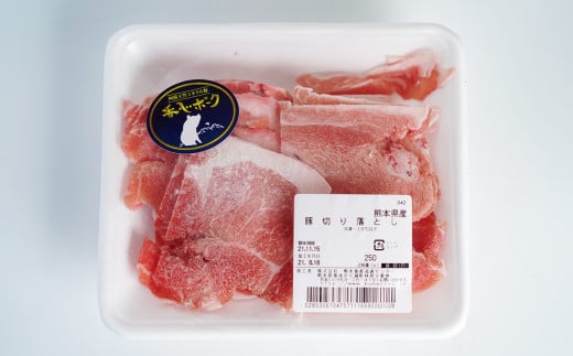 【香心ポーク】切り落とし 約250g×16パック 合計約4kg 豚肉 冷凍