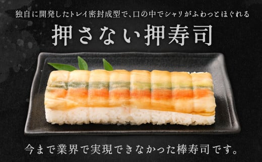 棒寿司 人気の3種セット 【 関門ふぐ・関門あなご・高菜焼き鯖󠄀 】