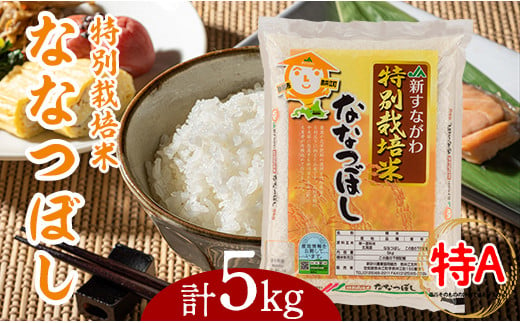 特別栽培米ななつぼし5kg 868841 - 北海道奈井江町