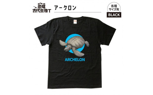 恐竜・古代生物Tシャツ　アーケロン　サイズXXXL（レギュラー） 1179598 - 福島県いわき市