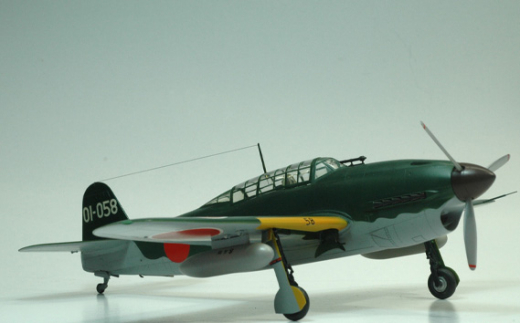 No.573 艦上爆撃機「彗星」　1／48 ／ 模型 完成品 柏木崇男 茨城県