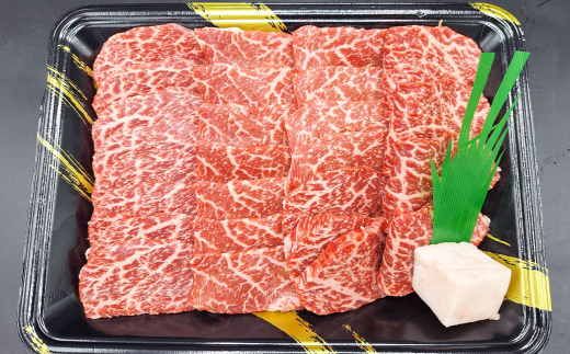 【1ヶ月毎8回定期便】熊本県産 A5等級 黒毛和牛 和王 ウデ・モモ 焼肉用 400g 計3200g