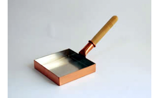 玉子焼器 銅製 正方形(12×12cm) 中村銅器製作所 板厚1.5mm [0573] 1187735 - 東京都足立区