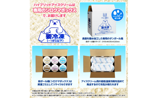 フロム蔵王 Hybrid スーパーマルチアイスBOX 24個(4種×各6個) アイス