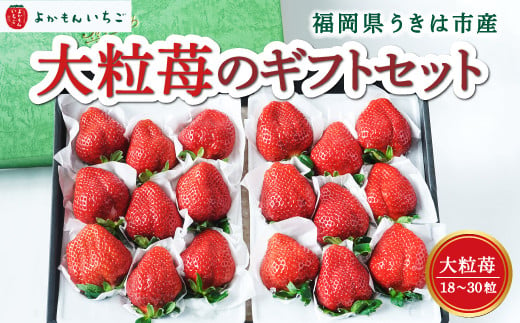 よかもんいちご 大粒苺のギフトセットB 2025年1月上旬から1月31日 出荷予定 244167 - 福岡県うきは市