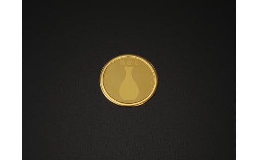 純金製(3ｇ)備前市オリジナルコイン(備前焼モチーフ) 1185820 - 岡山県備前市