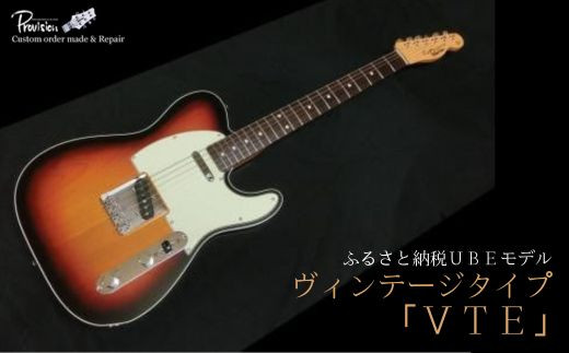 老舗ギターメーカー【プロビジョンギター】オリジナル　エレキギターVTE 599055 - 山口県宇部市