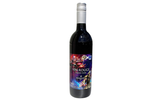 ぶどうの樹醸造の赤ワイン「キセキの赤」 北斗の拳コラボラベル