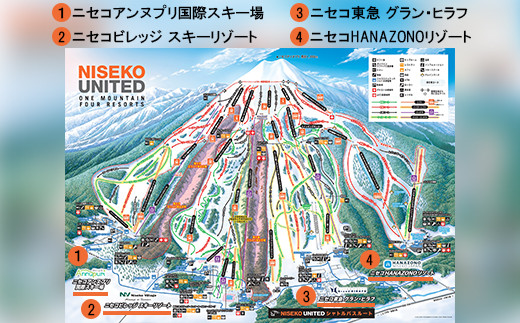 ニセコ全山共通リフト券（All Mt.Pass）1日券（10枚）ニセコアンヌプリ 