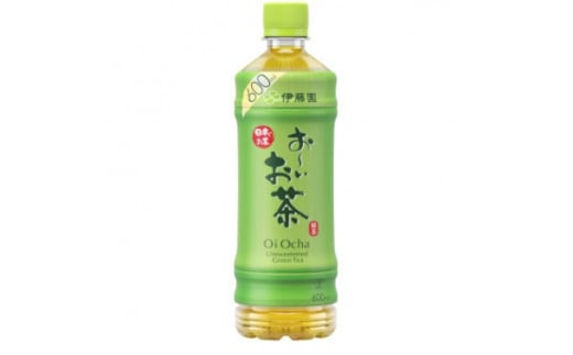 ＜毎月定期便＞おーいお茶　緑茶600ml　48本全3回【4008894】