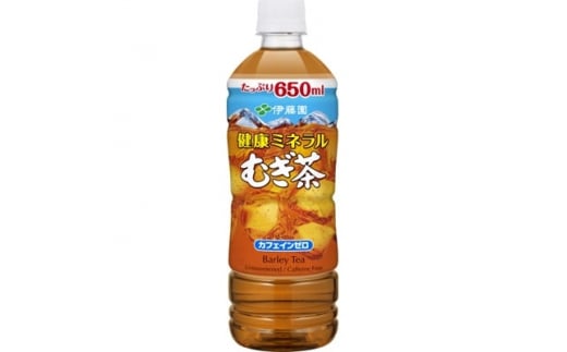 ＜毎月定期便＞健康ミネラルむぎ茶650ml48本全3回【4008881】 1187585 - 兵庫県神河町