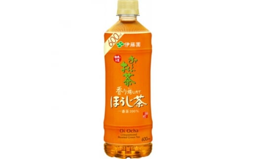 ＜毎月定期便＞おーいお茶　ほうじ茶600ml24本全3回【4008876】 1187580 - 兵庫県神河町