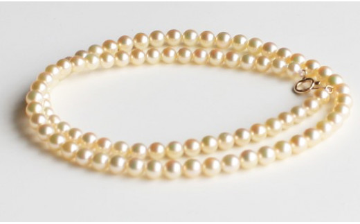 021323 赤字処分❗️11.5〜14ミリ天然真珠ネックレス 天然色パープル 